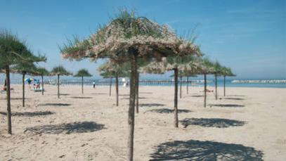 Cesenatico, la spiaggia vegetale camper costa adriatica osta ionica campeggi estate mare cesenatico spiaggia vegetale