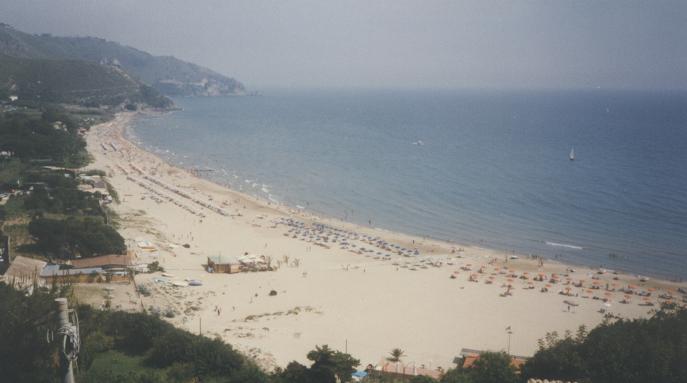 Sperlonga, il golfo camper costa tirrenica lazio sperlonga panorama