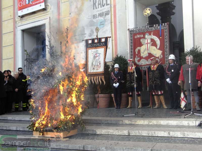 La cerimonia del Confeugo camper natale liguria gennova confeugo