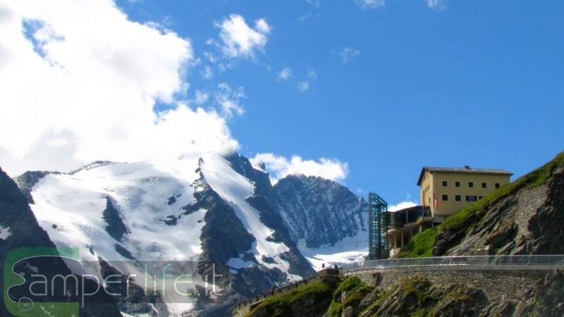 Grossglockner, il rifugio Franz Josefs Kaiser Grossglockner rifugio Franz Josefs Kaiser