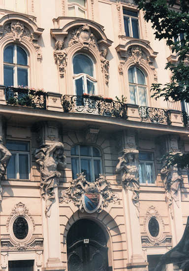 Le facciate in stile liberty dei palazzi viennesi camper austria vienna facciate stile liberty