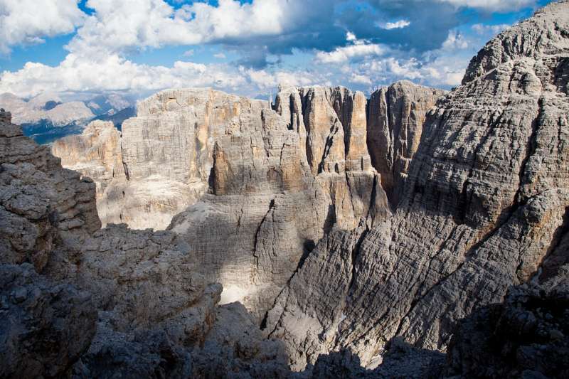 La cima Pisciadù camper vacanze trentino montagna alta badia cima pisciadu