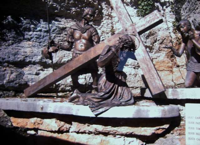 nona stazione della via crucis nona stazione della via crucis