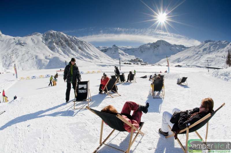 Sci estivo in Francia: Tignes camper sci estivo francia tignes